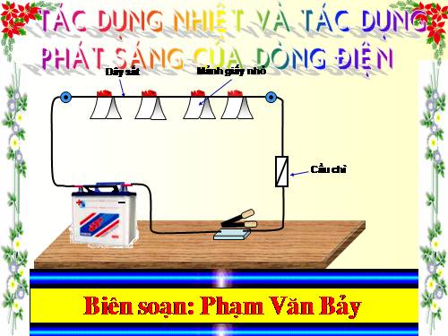 Bài 22. Tác dụng nhiệt và tác dụng phát sáng của dòng điện