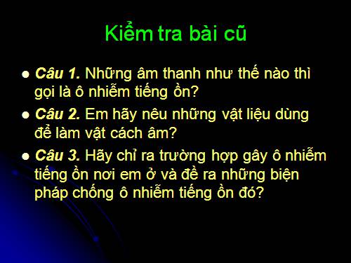 Bài 16. Tổng kết chương 2: Âm học