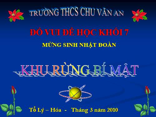 Đố vui để học khố 7