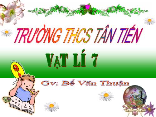 Bài 3. Ứng dụng định luật truyền thẳng của ánh sáng