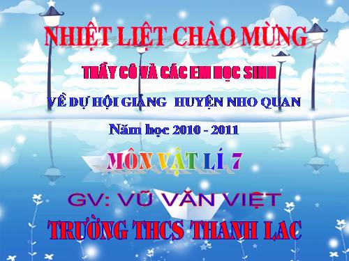 Bài 14. Phản xạ âm - Tiếng vang