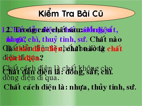 Bài 21. Sơ đồ mạch điện - Chiều dòng điện