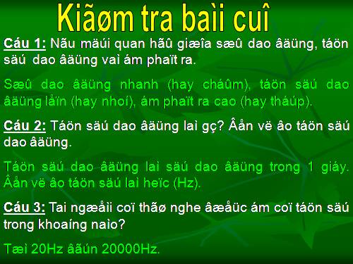 Bài 12. Độ to của âm