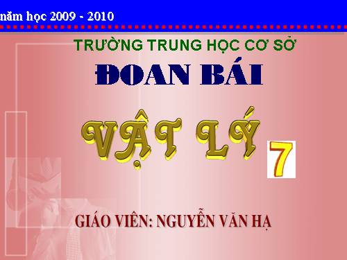 Bài 25. Hiệu điện thế