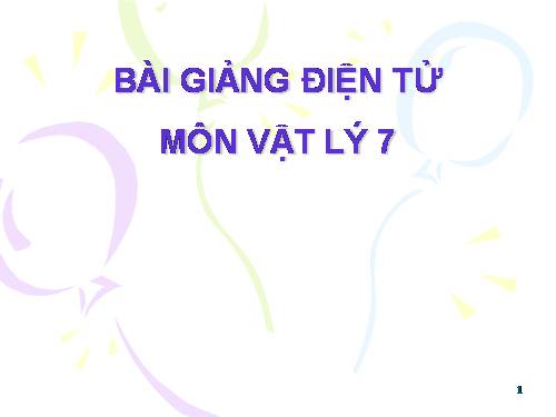 Bài 15. Chống ô nhiễm tiếng ồn