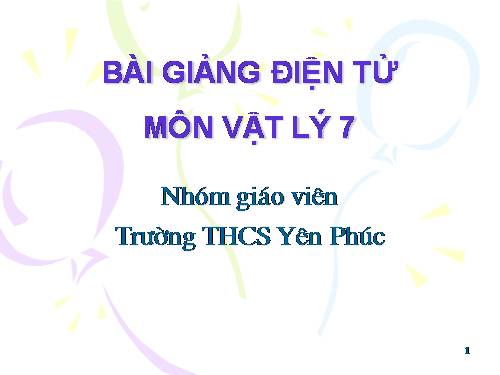 Bài 15. Chống ô nhiễm tiếng ồn