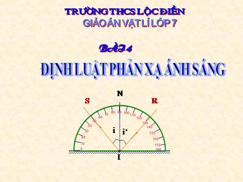 Bài 4. Định luật phản xạ ánh sáng