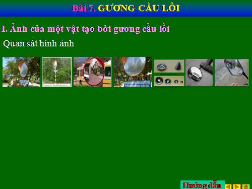 Bài 7. Gương cầu lồi