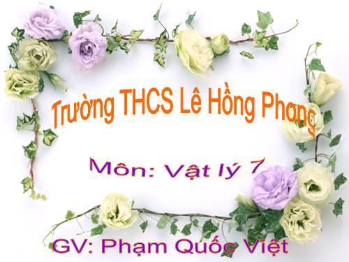 Bài 25. Hiệu điện thế