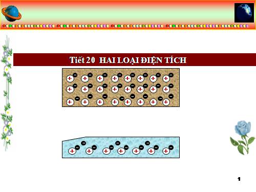 Bài 18. Hai loại điện tích
