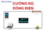 Bài 24. Cường độ dòng điện