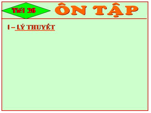 Bài 30. Tổng kết chương 3: Điện học