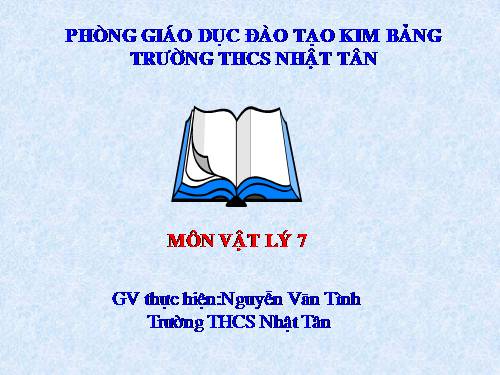 Bài 13. Môi trường truyền âm