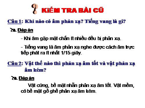 Bài 15. Chống ô nhiễm tiếng ồn