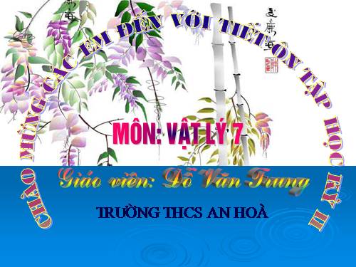 Bài 30. Tổng kết chương 3: Điện học