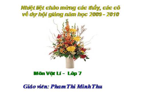 Bài 5. Ảnh của một vật tạo bởi gương phẳng