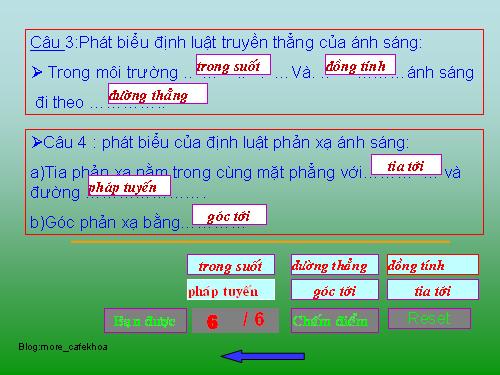 Bài 4. Định luật phản xạ ánh sáng