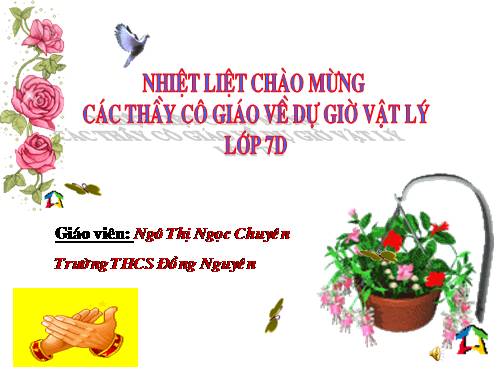 Bài 26. Hiệu điện thế giữa hai đầu dụng cụ dùng điện