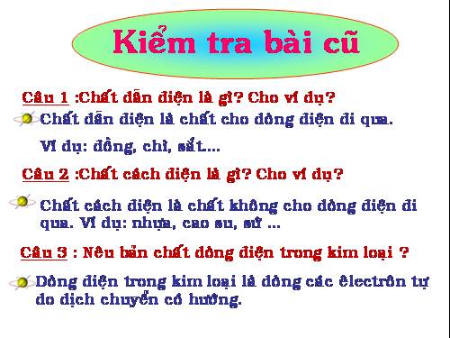 Bài 21. Sơ đồ mạch điện - Chiều dòng điện