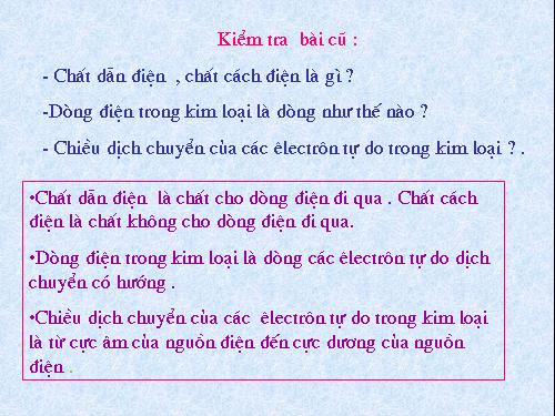 Bài 21. Sơ đồ mạch điện - Chiều dòng điện