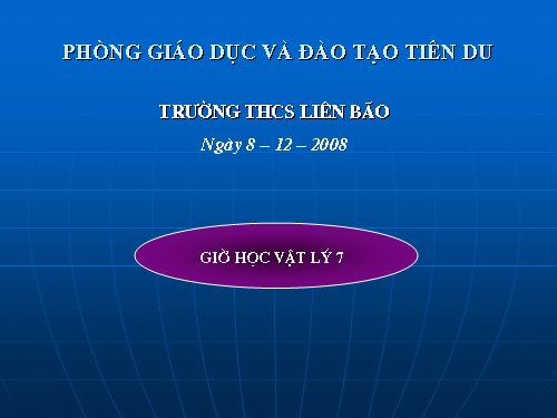 Bài 15. Chống ô nhiễm tiếng ồn