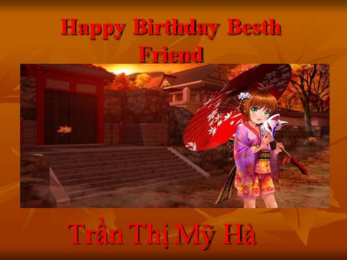 Happy Birth Day