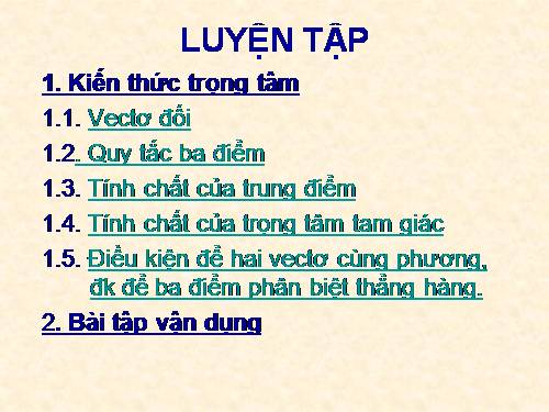 Toán 10 Chứng minh hệ thưc Vectơ