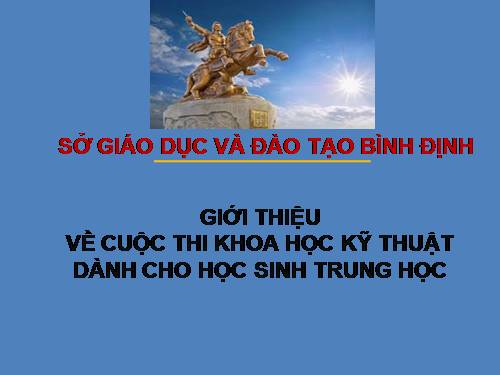 CUỘC THI KHOA HỌC KỸ THUẬT
