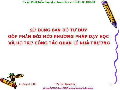 SỬ DỤNG BẢN ĐỒ TƯ DUY