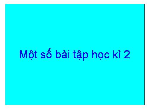 Bài 45 Ôn tập tiết 51
