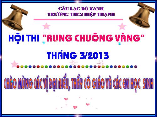 Rung chuong vang CLB xanh