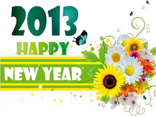 Hình nền và lích năm mới 2013 đẹp cho năm mới