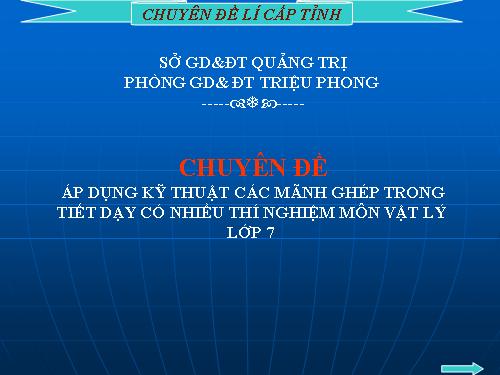 chuyen đe