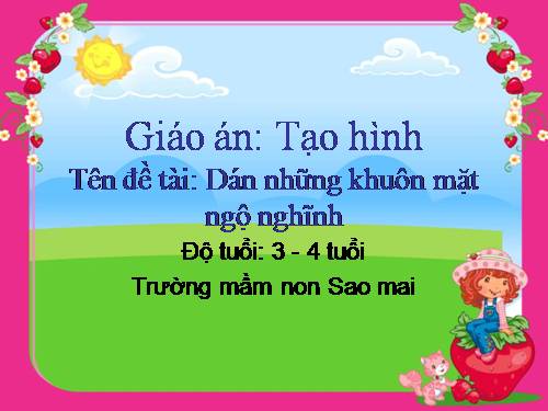 dan nhung khuon mat ngo nghinh