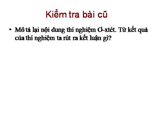 Bài 27: Lực điện từ