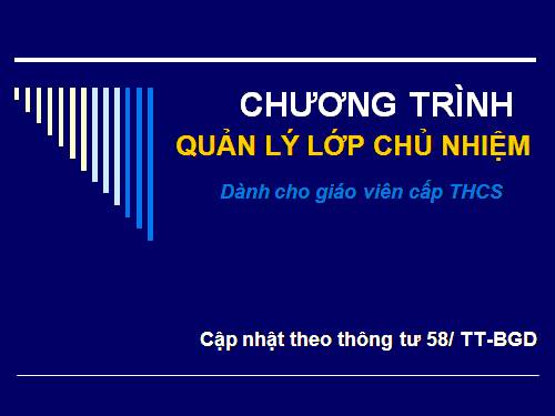 CT Quan Ly Lop Chu Nhiem_theo TT58