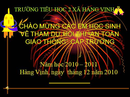 hội thi an toàn giao thong cấp trường