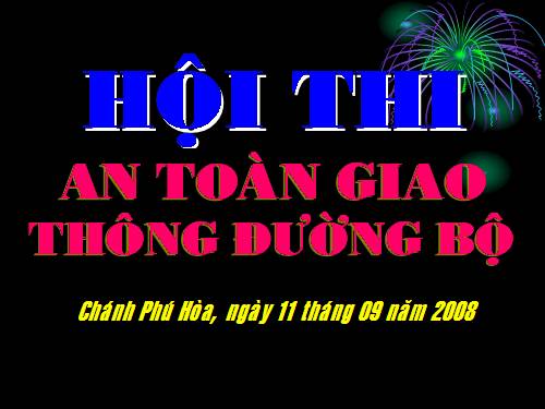 gameshow an toàn giao thông
