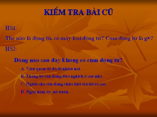 tinh tu va cum tinh tu