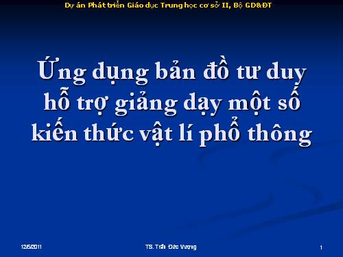 Su dung BDTD trong mon Vat li