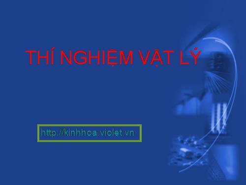Thí nghiệm ảo vật lý