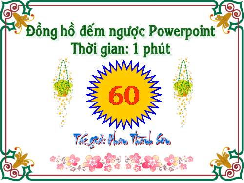 Đồng hồ đếm ngược