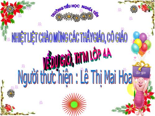 bài giangr điện tử toán 4