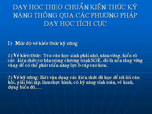 Tập Huấn TTCM