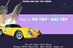 Tiết 7 ôn tập - bài tập