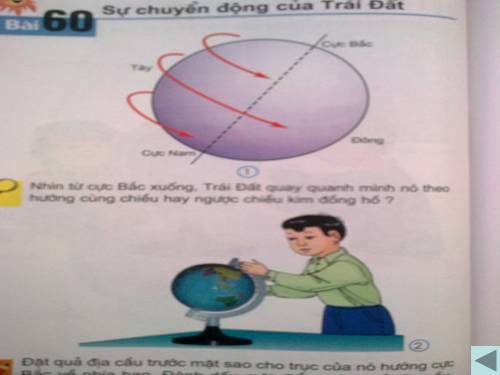 Bài 60: Sự chuyển động của Trái đất