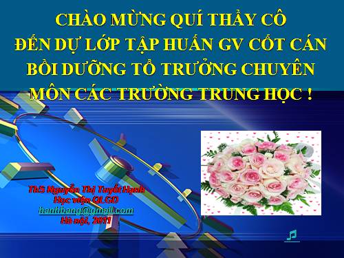 Chuyen de 1 Nam Dinh