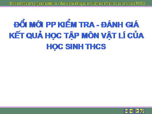 KIEM TRA DANH GIA
