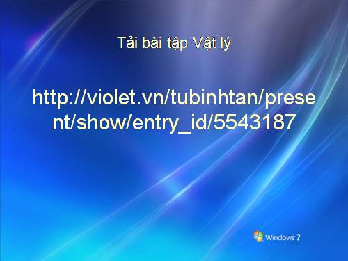 Bài tập Vật lý 9