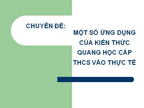 chuyên đề